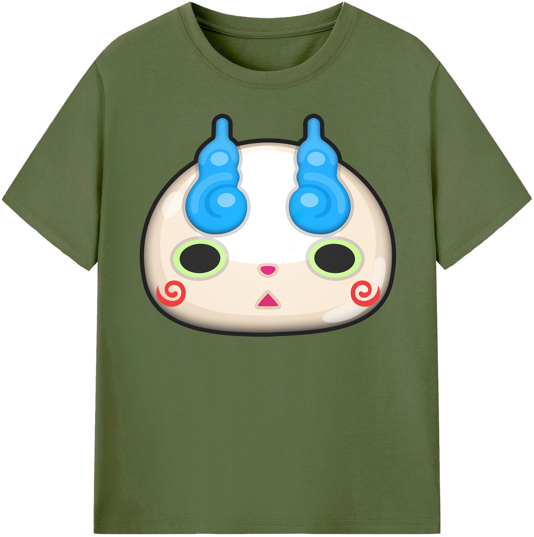 （画像用） 妖怪ウォッチ Yo-kai Watch 綿100％半袖Tシャツ（フロントプリント）